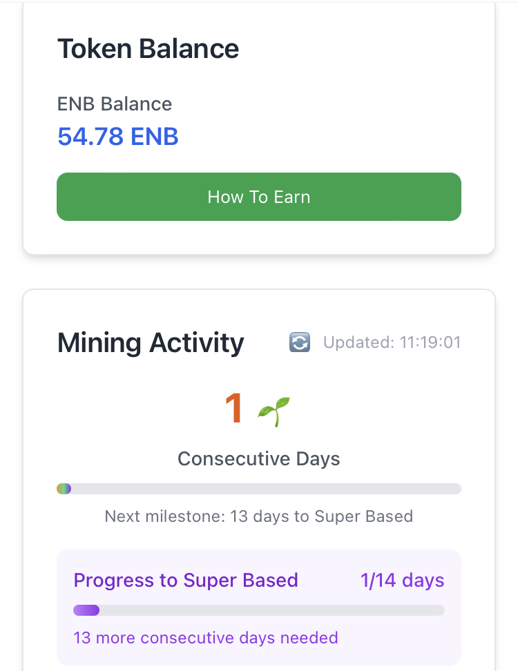 Bank ENB - Farcaster Mini Apps screenshot